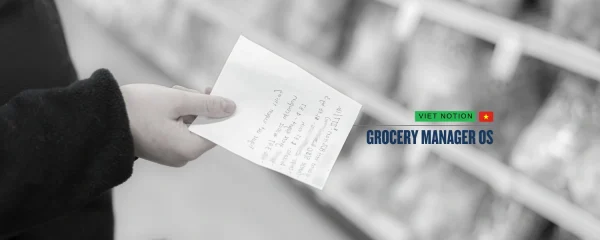 Grocery Manager OS: Trợ lý đi chợ & Tủ lạnh